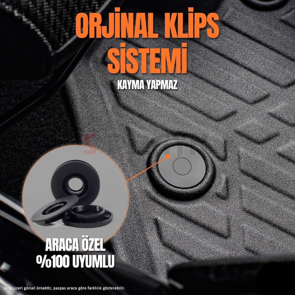 PEUGEOT 301 ARACA ÖZEL 3D PASPAS 2013 2014 2015 2016 2017 2018 2019 2020 2021