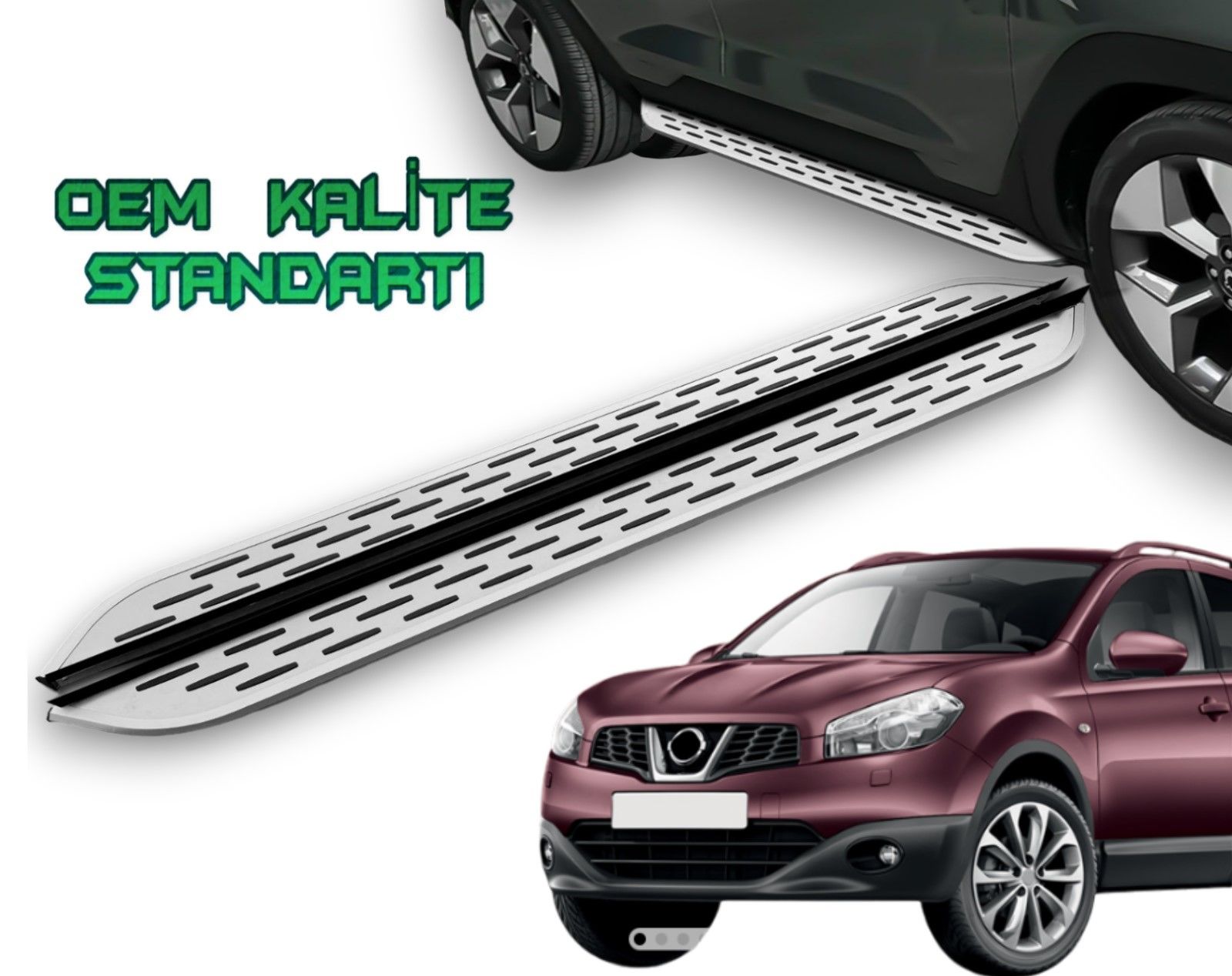 QASHQAİ 2007 2008 2009 2010 2011 2012 2013 2014 ARACA ÖZEL YAN BASAMAK