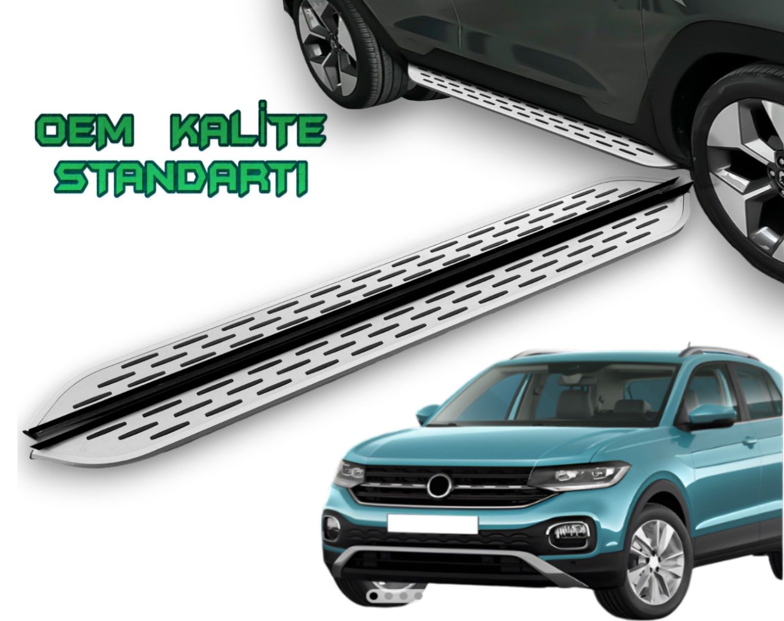 T-CROSS 2019 2020 2021 2022 2023 2024 2025 ARACA ÖZEL YAN BASAMAK