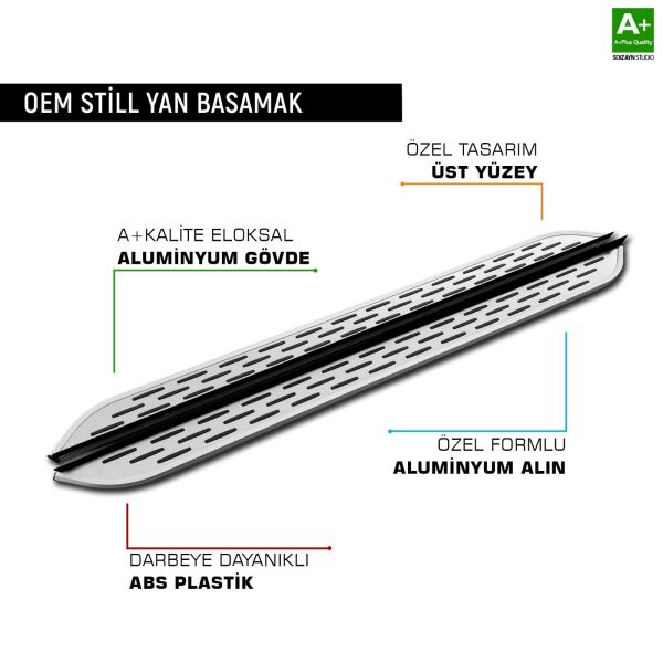 XV 2012 2013 2014 2015 2016 2017 ARACA ÖZEL YAN BASAMAK