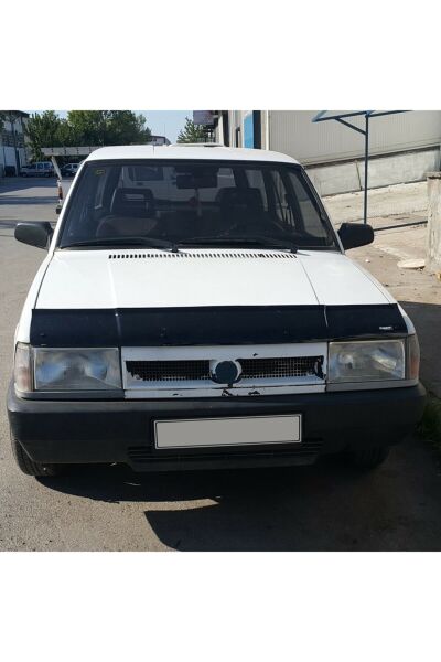 Fiat Doğan-şahin Ön Kaput Koruma Rüzgarlığı Parlak Siyah Deflektör 2000 2001 2002