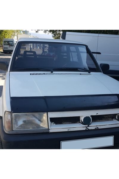 Fiat Doğan-şahin Ön Kaput Koruma Rüzgarlığı Parlak Siyah Deflektör 2000 2001 2002