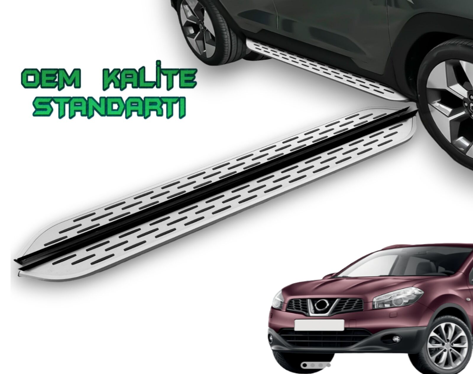 QASHQAİ 2007 2008 2009 2010 2011 2012 2013 2014 2015 2016 2017 ARACA ÖZEL YAN BASAMAK