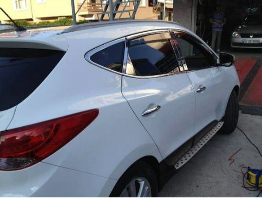İX35 OEM ARACA ÖZEL YAN BASAMAK 2010 2011 2012 2013 2014 2015