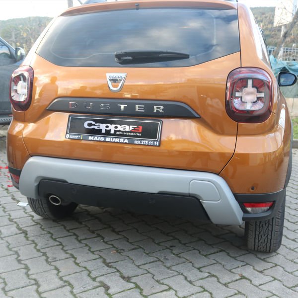 DUSTER 2018 2019 2020 2021 2022 2023 VE ÜZERİ U DİFÜZÖR ARKA TAMPON CAPPAFE