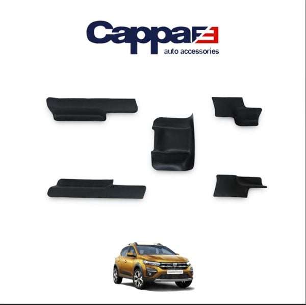 SANDERO ARACA ÖZEL İÇ TRİM HALI KORUMA KAPAĞI KAPI EŞİĞİ PLASTİĞİ 2021 2022 2023 2024