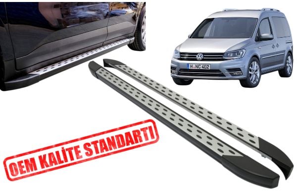 CADDY ARACA ÖZEL TRİMLİNE GRİ YAN BASAMAK 2014 2015 2016 2017 2018 2019 2020
