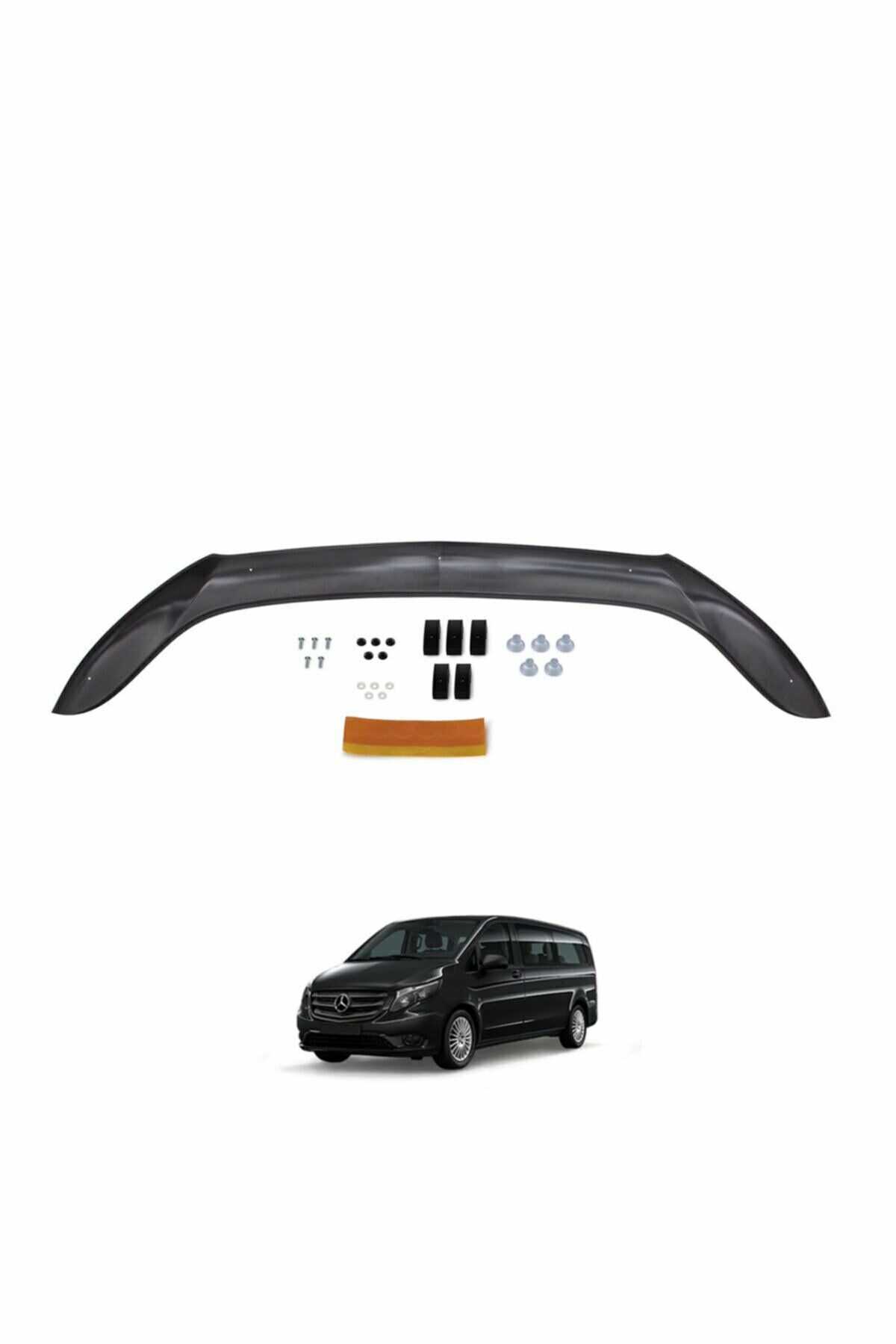 Mercedes Vito W447 Uyumlu Ön Kaput Koruma Rüzgarlığı 2015 2016 2017 2018 2019 2020