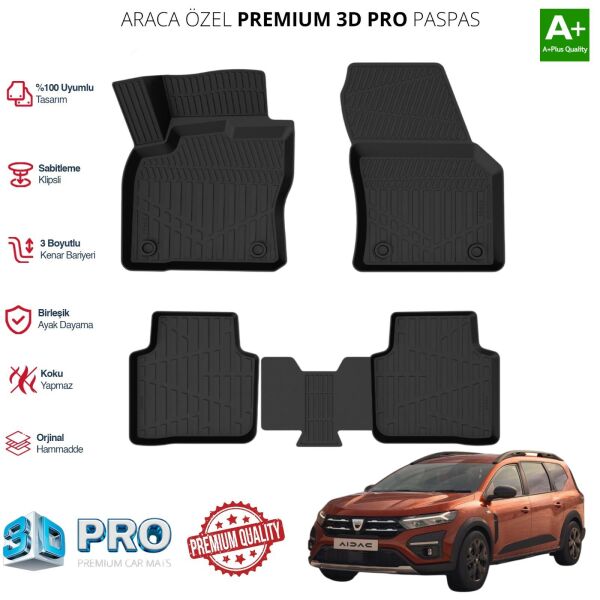 JOGGER ARACA ÖZEL 3D PASPAS 2022 2023 2024 2025