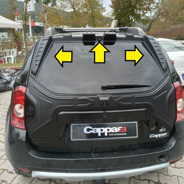 DUSTER ARKA CAM ÜSTÜ SPOYLER 2010 2011 2012 2013 2014 2015 2016 2017 SPOİLER