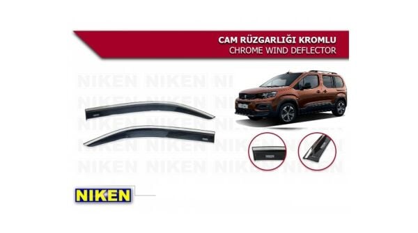 RİFTER ARACA ÖZEL NİKEN KROMLU İKİLİ 2 Lİ KROMLU CAM RÜZGARLIĞI 2019 2020 2021 2022 2023 2024