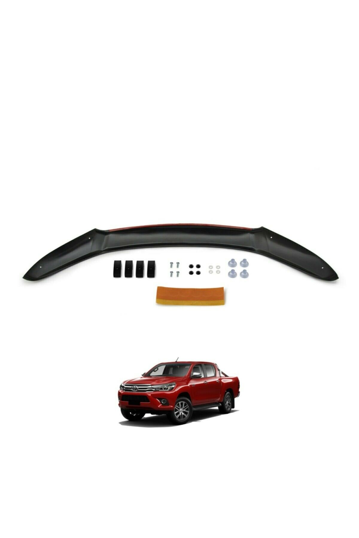 Toyota Hilux Ön Kaput Koruma Rüzgarlığı 2015 2016 2017 2018 2019 2020
