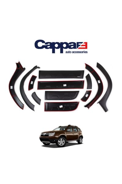 Siyah Dacia Duster Dodik Seti 12 Parça 2010 2011 2012 2013 2014 2015 2016 2017