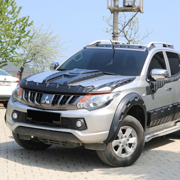 DRAGON PACK L200 3 PARÇA ÖN KAPUT RÜZGARLIĞI 2015 2016 2017 2018 2019