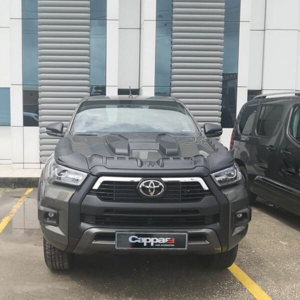 TOYOTA HİLUX ÖN TAMPON KORUMA 3 PARÇA 2021 2022 2023 2024  DRAGON PACK