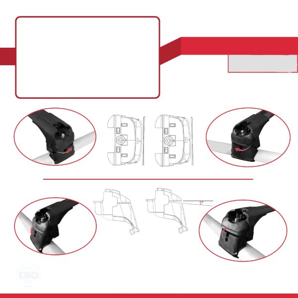 Renault Captur II 2019 2020 2021 2022 2023 2024 YÜK TAŞIMA ARA ATKI CITASI SİYAH