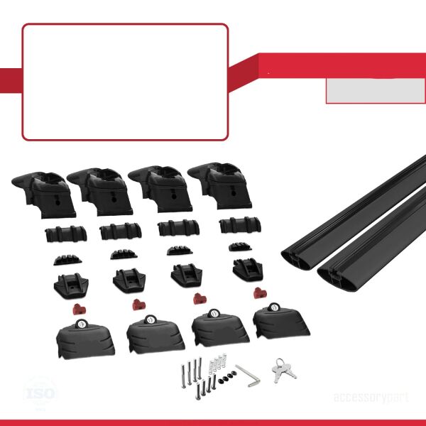 Renault Captur II 2019 2020 2021 2022 2023 2024 YÜK TAŞIMA ARA ATKI CITASI SİYAH