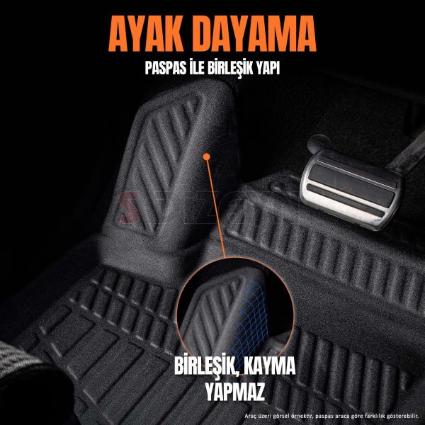 VOLVO XC60 PLUG İN ARACA ÖZEL 3D PASPAS 2024 2025 2026 2027