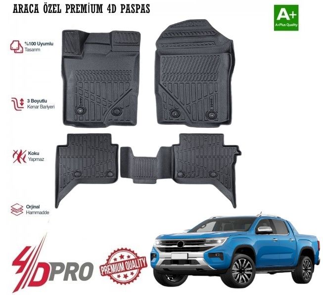 AMAROK ARACA ÖZEL 4D PASPAS 2022 2023 2024 2025
