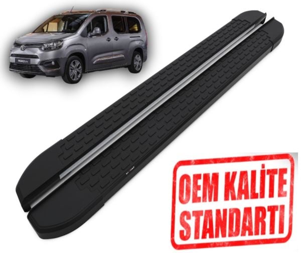PROACE CİTY ''KISA ŞASE'' 2019 2020 2021 2022 2023 2024 2025 ARACA ÖZEL NEVADA SİYAH YAN BASAMAK