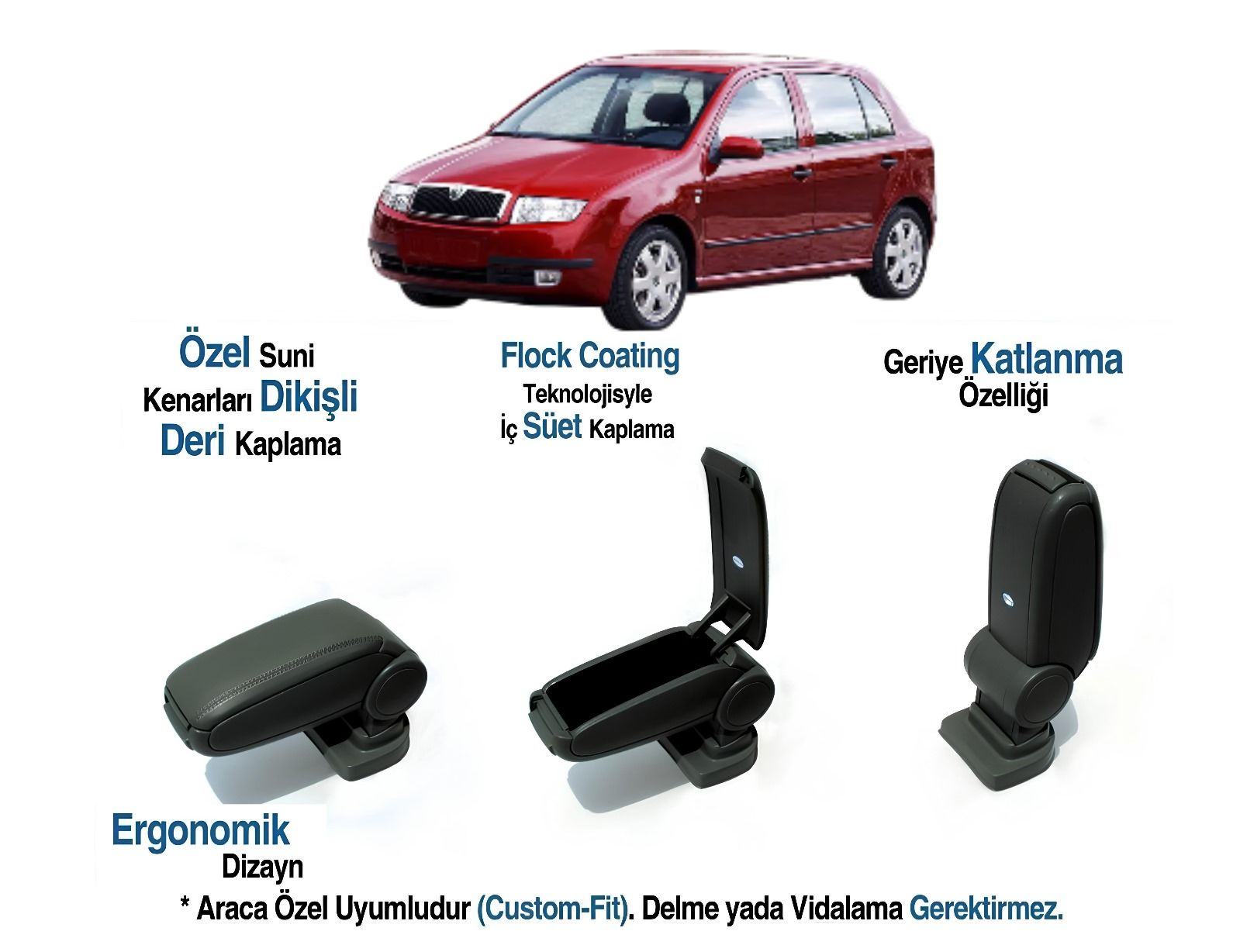 ARACA ÖZEL KOLÇAK FABIA MK1 1999-2007