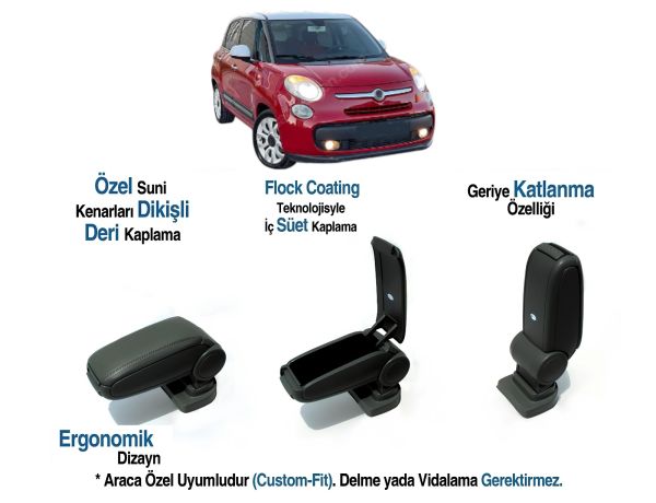 FIAT 500L ARACA ÖZEL KOL DAYAMA KOLÇAK VİDASIZ 2012 2013 2014 2015 2016 2017 2018 2019 2020 2021 -