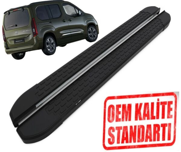 PROACE CİTY ''UZUN ŞASE'' 2019 2020 2021 2022 2023 2024 ARACA ÖZEL NEVADA SİYAH YAN BASAMAK