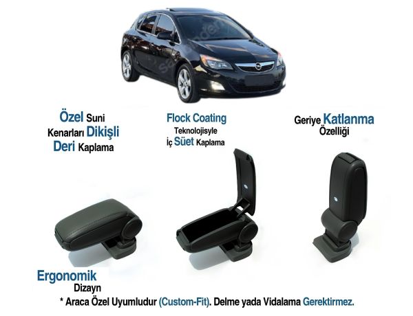 OPEL Astra J  ARACA ÖZEL KOL DAYAMA KOLÇAK VİDASIZ 2009 2010 2011  2012