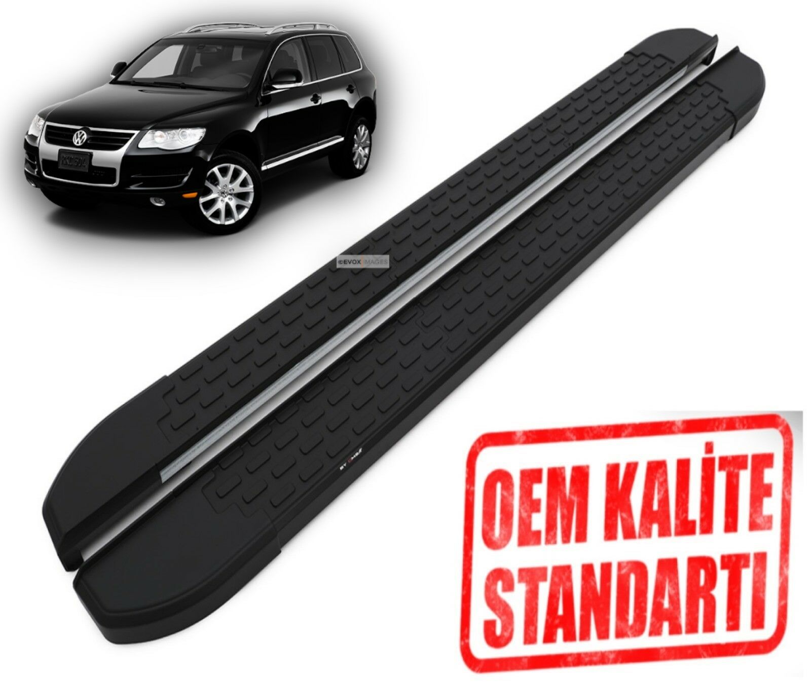 TOUAREG 2002 2003 2004 2005 2006 2007 2008 2009 2010 ARACA ÖZEL NEVADA SİYAH YAN BASAMAK