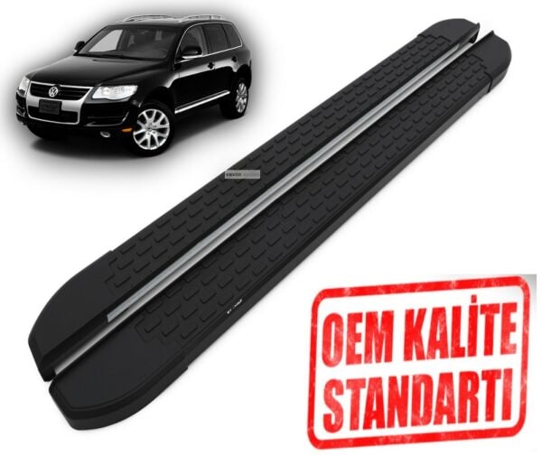 TOUAREG 2002 2003 2004 2005 2006 2007 2008 2009 2010 ARACA ÖZEL NEVADA SİYAH YAN BASAMAK