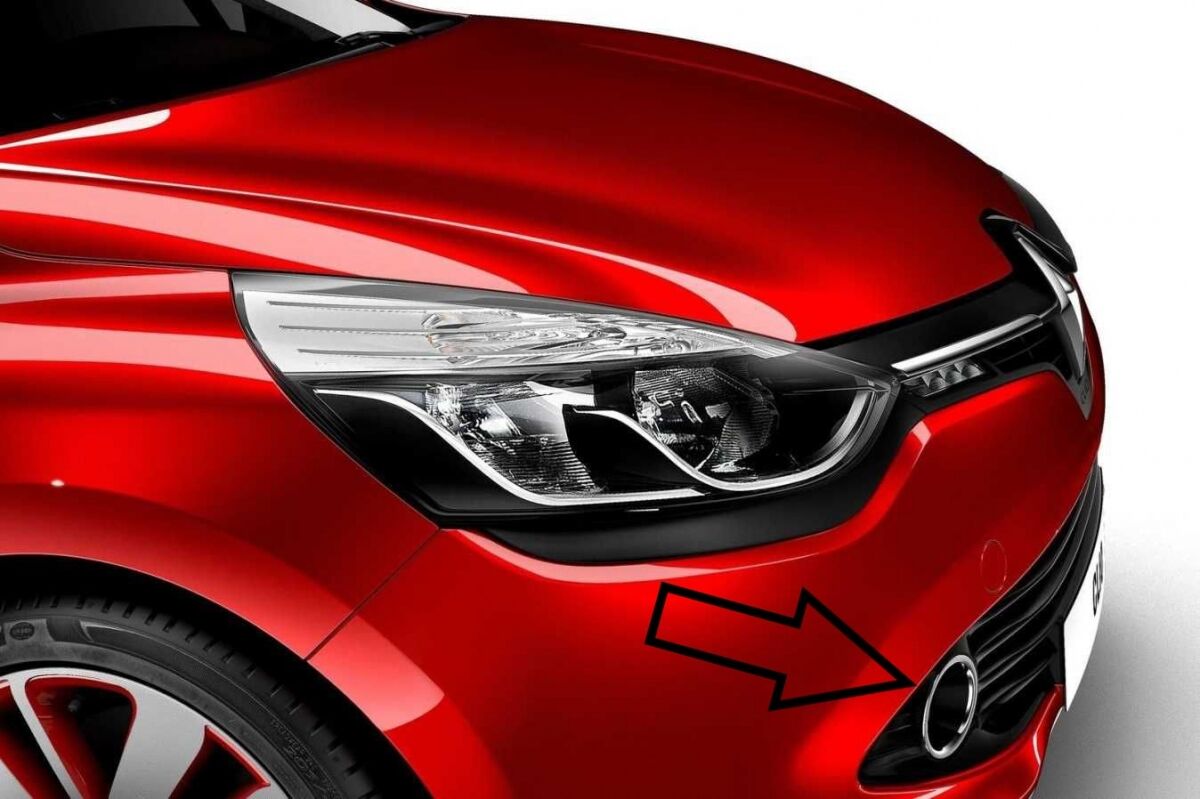 RENAULT CLİO 4 SİS FARI ÇERÇEVESİ KROM 2012 2013 2014 2015 2016 2017