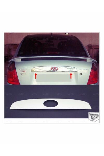 Hyundai Accent Era Krom Bagaj Çıtası 2005 2006 2007 2008 2009 2010