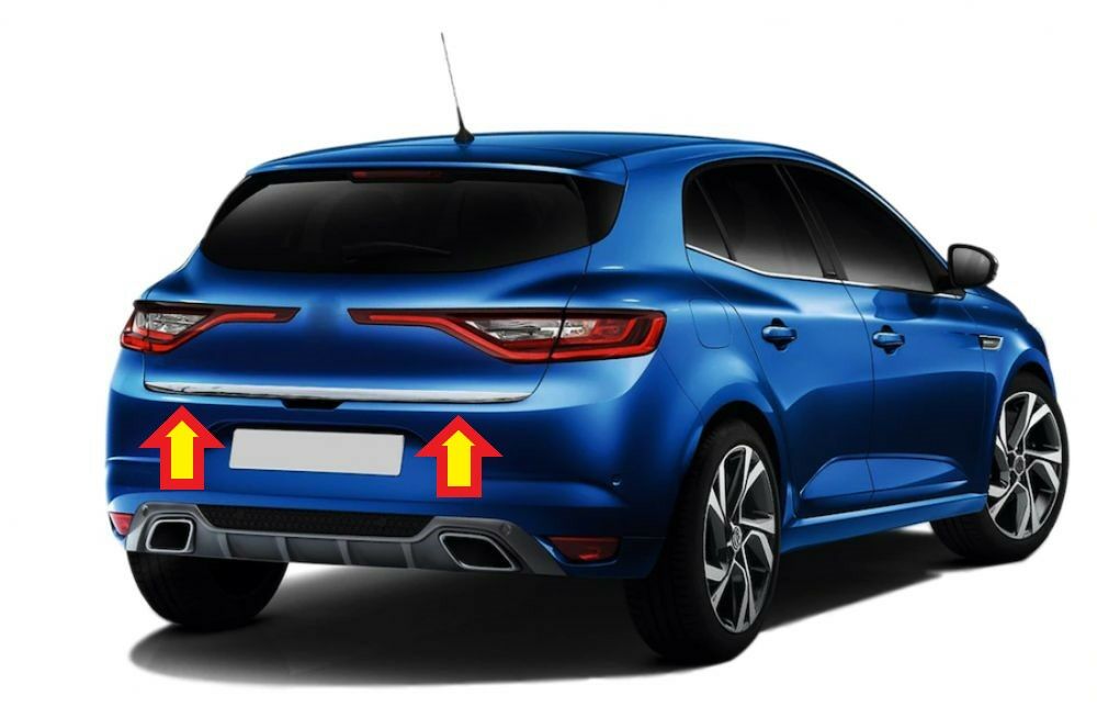 MEGANE 4 HB BAGAJ ALT CITASI KROM 2016 2017 2018 2019 2020 2021 2022 2023