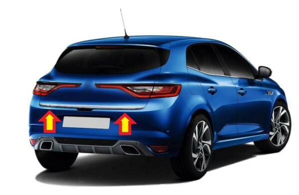 MEGANE 4 HB BAGAJ ALT CITASI KROM 2016 2017 2018 2019 2020 2021 2022 2023