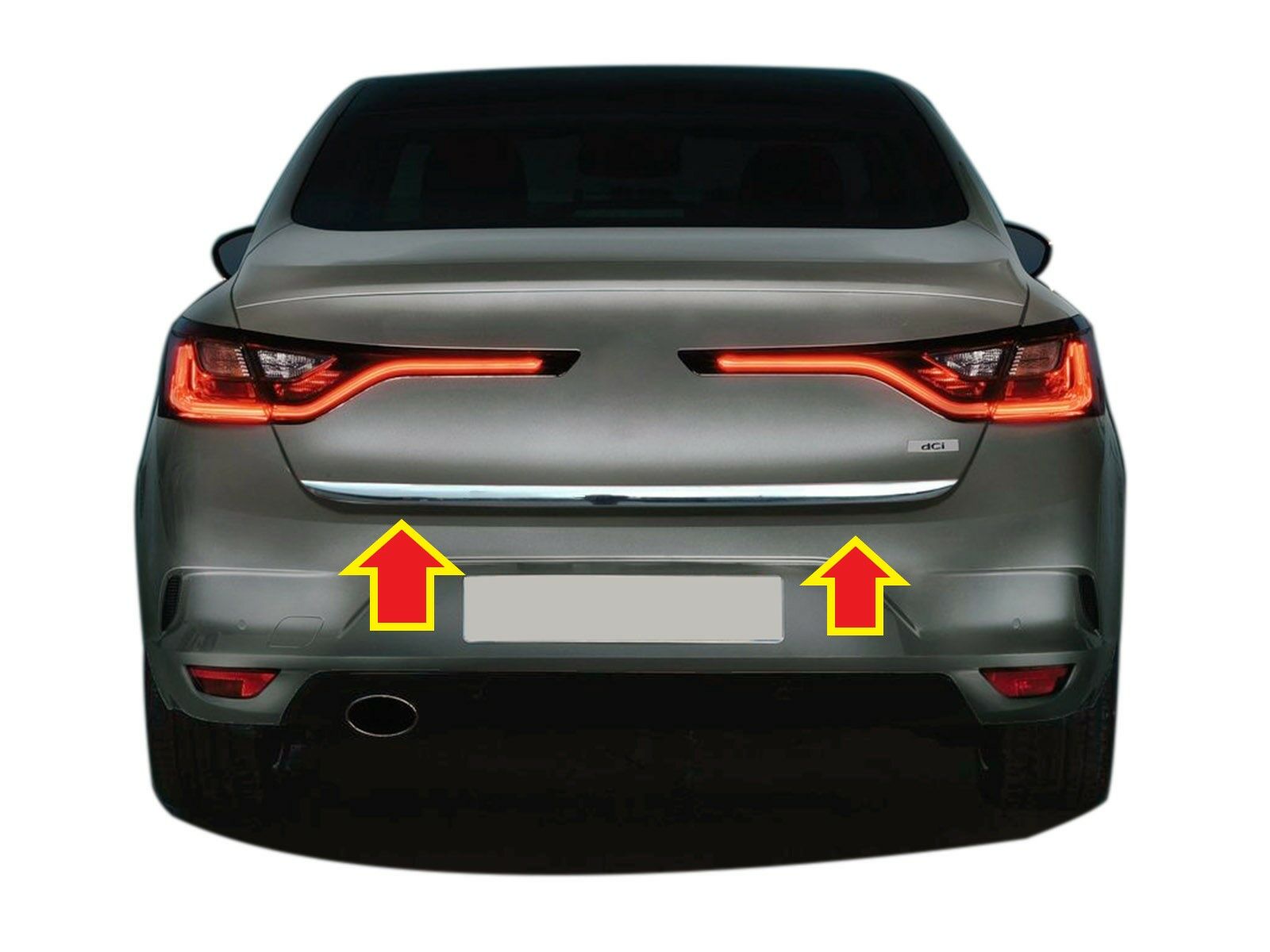 MEGANE 4 SD BAGAJ ALT CITASI KROM 2016 2017 2018 2019 2020 2021 2022 2023 2024