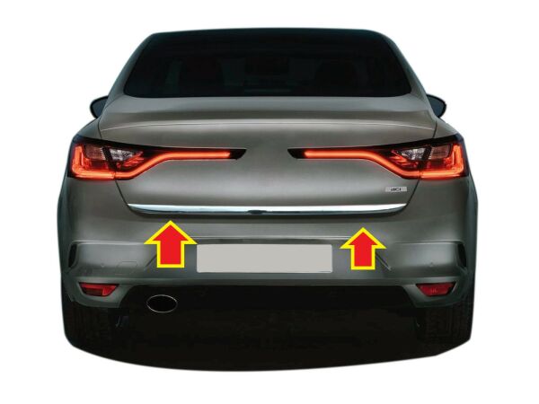 MEGANE 4 SD BAGAJ ALT CITASI KROM 2016 2017 2018 2019 2020 2021 2022 2023 2024
