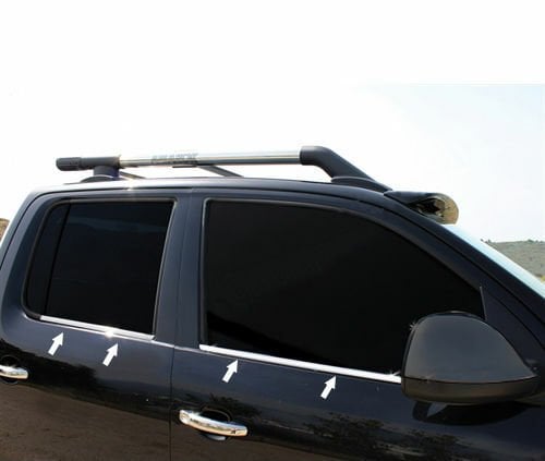 AMAROK CAM ÇİTASI KROM 4 PARÇA 2010 2011 2012 2013 2014 2015 2016 2017 2018 2019 2020 2021 2022 2023