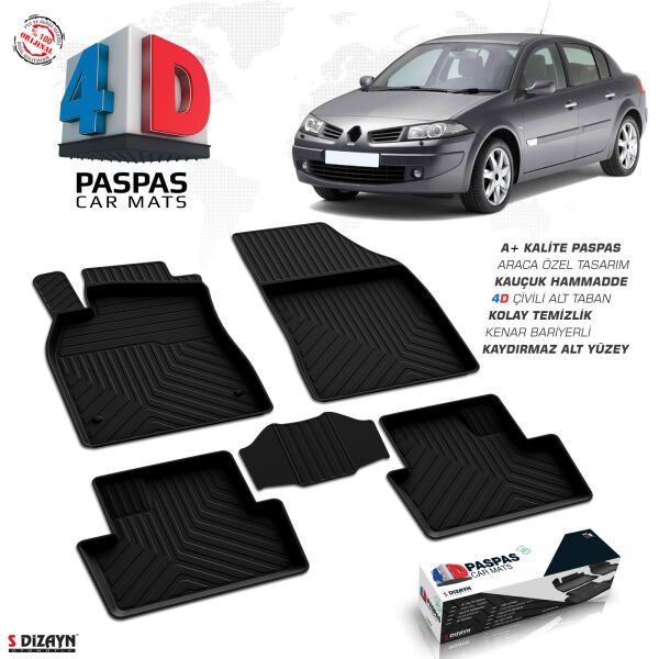 RENAULT MEGANE 3 2011 2012 2013 2014 2015 4D HAVUZLU PASPAS