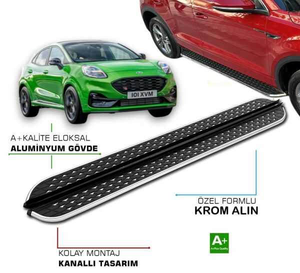 FORD MARKASININ PUMA ARACI 2020 2021 2022 2023 2024 2025 ARACA ÖZEL YAN BASAMAK