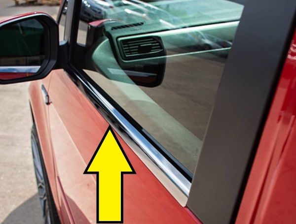 CADDY CAM ÇİTASI KROM 2015 2016 2017 2018 2019 2020