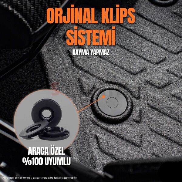 AUDİ A4 ARACA ÖZEL 3D PASPAS 2011 2012 2013 2014 2015 2016