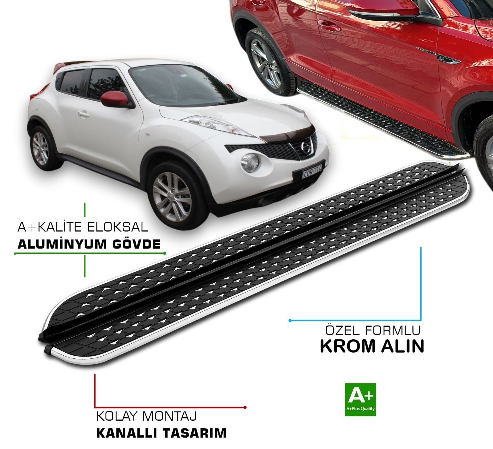 NISSAN JUKE 2010 2011 2012 2013 2014 2015 2016 2017 2018 YAN BASAMAK