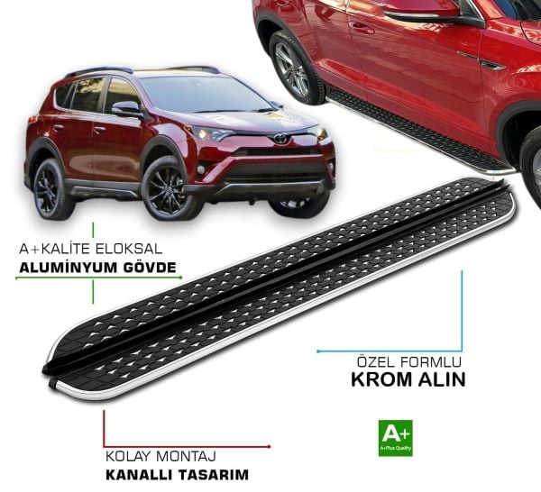 TOYOTA RAV4 5 2018 2019 2020 2021 2022 2023 2024 2025 YAN BASAMAK