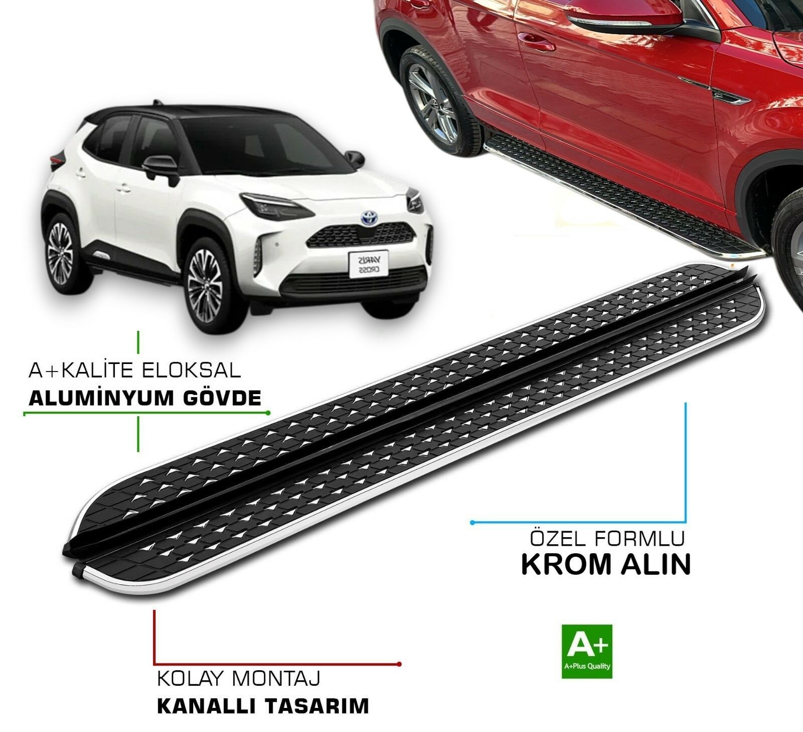 TOYOTA YARIS CROSS 2020 2021 2022 2023 2024 2025 YAN BASAMAK