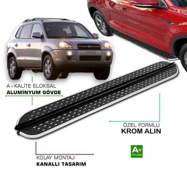 HYUNDAI TUCSON 2004 2005 2006 2007 2008 2009 YAN BASAMAK
