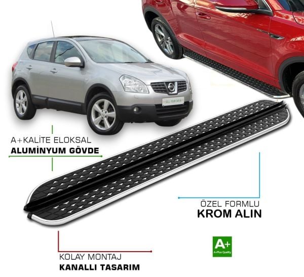 NİSSAN QASHQAİ 2007 2008 2009 2010 2011 2012 2013 2014 YAN BASAMAK