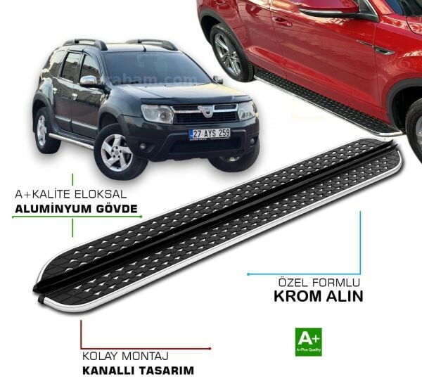 DACİA DUSTER 1 2010 2011 2012 2013 2014 2015 2016 2017 YAN BASAMAK