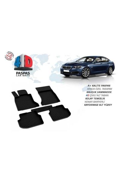 BMW F10 2013 2014 2015 2016 ARACA ÖZEL 4D HAVUZLU PASPAS OMSA