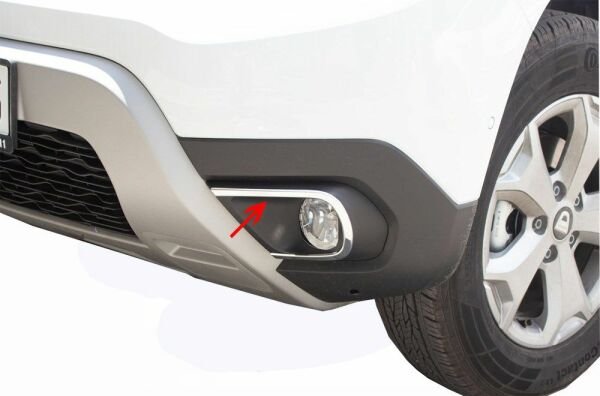 DUSTER SİS ÇERÇEVESİ KROM 2018 2019 2020 2021 2022 2023