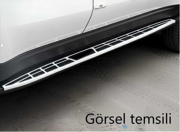 İX35 ARACA ÖZEL OEM YAN BASAMAK KARE TİP 2010 2011 2012 2013 2014 2015